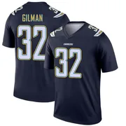 Men's Nike Los Angeles Chargers Alohi Gilman Navy Jersey - Legend