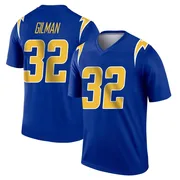 Men's Nike Los Angeles Chargers Alohi Gilman Royal 2nd Alternate Jersey - Legend