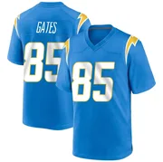 Men's Nike Los Angeles Chargers Antonio Gates Blue Powder Alternate Jersey - Game