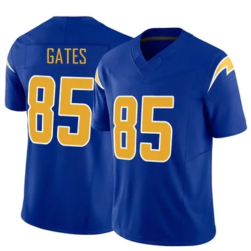 Men's Nike Los Angeles Chargers Antonio Gates Royal Vapor F.U.S.E. Jersey - Limited