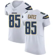 Men's Nike Los Angeles Chargers Antonio Gates White Vapor Untouchable Jersey - Elite