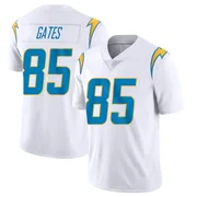 Men's Nike Los Angeles Chargers Antonio Gates White Vapor Untouchable Jersey - Limited