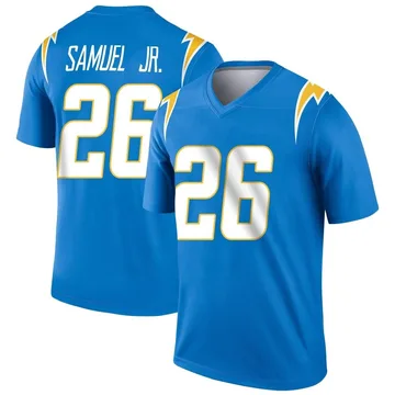 Men's Nike Los Angeles Chargers Asante Samuel Jr. Blue Powder Jersey - Legend