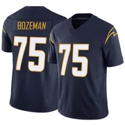 Men's Nike Los Angeles Chargers Bradley Bozeman Navy Vapor F.U.S.E. Jersey - Limited