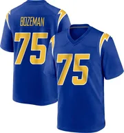 Men's Nike Los Angeles Chargers Bradley Bozeman Royal 2nd Alternate Jersey - Game