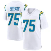 Men's Nike Los Angeles Chargers Bradley Bozeman White Jersey - Game