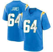 Men's Nike Los Angeles Chargers Brenden Jaimes Blue Powder Alternate Jersey - Game