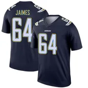 Men's Nike Los Angeles Chargers Brenden Jaimes Navy Jersey - Legend