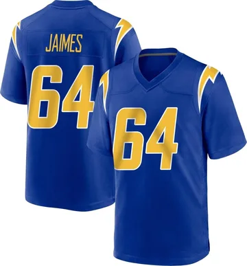 Men's Nike Los Angeles Chargers Brenden Jaimes Royal 2nd Alternate Jersey - Game