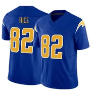 Men's Nike Los Angeles Chargers Brenden Rice Royal Vapor F.U.S.E. Jersey - Limited