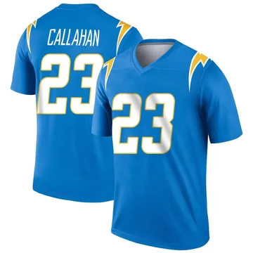 Men's Nike Los Angeles Chargers Bryce Callahan Blue Powder Jersey - Legend