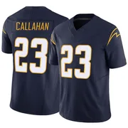 Men's Nike Los Angeles Chargers Bryce Callahan Navy Vapor F.U.S.E. Jersey - Limited