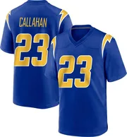 Men's Nike Los Angeles Chargers Bryce Callahan Royal 2nd Alternate Jersey - Game