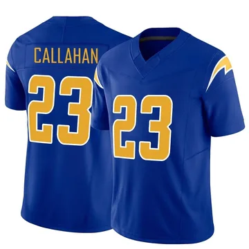 Men's Nike Los Angeles Chargers Bryce Callahan Royal Vapor F.U.S.E. Jersey - Limited