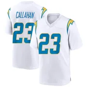 Men's Nike Los Angeles Chargers Bryce Callahan White Jersey - Game