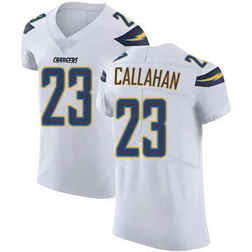 Men's Nike Los Angeles Chargers Bryce Callahan White Vapor Untouchable Jersey - Elite