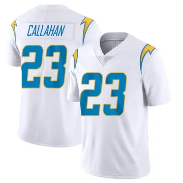 Men's Nike Los Angeles Chargers Bryce Callahan White Vapor Untouchable Jersey - Limited