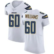 Men's Nike Los Angeles Chargers Bucky Williams White Vapor Untouchable Jersey - Elite