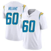 Men's Nike Los Angeles Chargers Bucky Williams White Vapor Untouchable Jersey - Limited