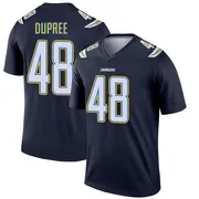 Men's Nike Los Angeles Chargers Bud Dupree Navy Jersey - Legend