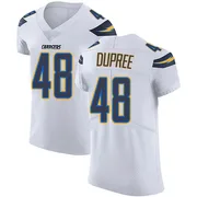 Men's Nike Los Angeles Chargers Bud Dupree White Vapor Untouchable Jersey - Elite