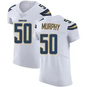 Men's Nike Los Angeles Chargers Caleb Murphy White Vapor Untouchable Jersey - Elite