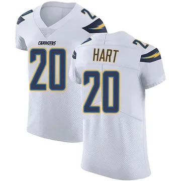 Men's Nike Los Angeles Chargers Cam Hart White Vapor Untouchable Jersey - Elite