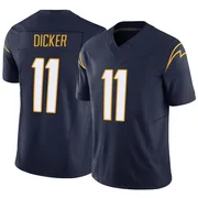 Men's Nike Los Angeles Chargers Cameron Dicker Navy Vapor F.U.S.E. Jersey - Limited