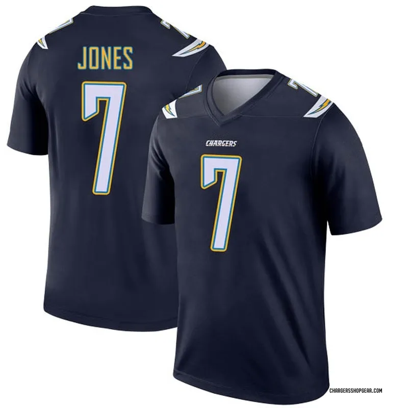 Men's Nike Los Angeles Chargers Cardale Jones Navy Jersey - Legend