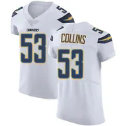 Men's Nike Los Angeles Chargers Chris Collins White Vapor Untouchable Jersey - Elite