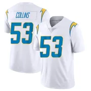 Men's Nike Los Angeles Chargers Chris Collins White Vapor Untouchable Jersey - Limited