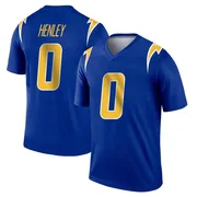 Men's Nike Los Angeles Chargers Daiyan Henley Royal 2nd Alternate Jersey - Legend