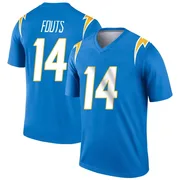 Men's Nike Los Angeles Chargers Dan Fouts Blue Powder Jersey - Legend