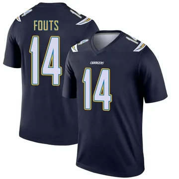 Men's Nike Los Angeles Chargers Dan Fouts Navy Jersey - Legend