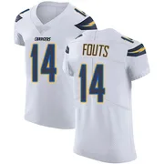 Men's Nike Los Angeles Chargers Dan Fouts White Vapor Untouchable Jersey - Elite