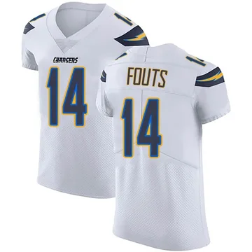 Men's Nike Los Angeles Chargers Dan Fouts White Vapor Untouchable Jersey - Elite