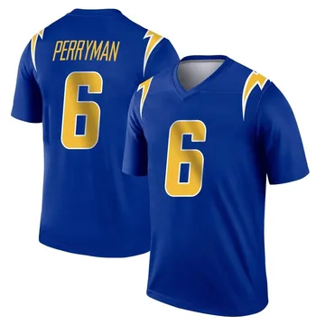 Men's Nike Los Angeles Chargers Denzel Perryman Royal 2nd Alternate Jersey - Legend