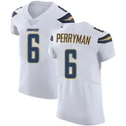 Men's Nike Los Angeles Chargers Denzel Perryman White Vapor Untouchable Jersey - Elite