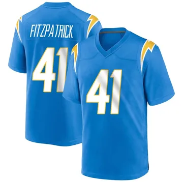 Men's Nike Los Angeles Chargers Dez Fitzpatrick Blue Powder Alternate Jersey - Game