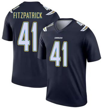 Men's Nike Los Angeles Chargers Dez Fitzpatrick Navy Jersey - Legend