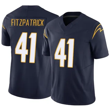 Men's Nike Los Angeles Chargers Dez Fitzpatrick Navy Vapor F.U.S.E. Jersey - Limited