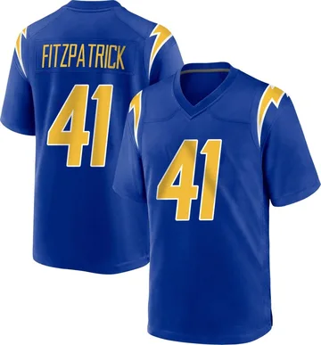 Men's Nike Los Angeles Chargers Dez Fitzpatrick Royal 2nd Alternate Jersey - Game