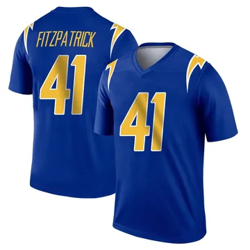 Men's Nike Los Angeles Chargers Dez Fitzpatrick Royal 2nd Alternate Jersey - Legend