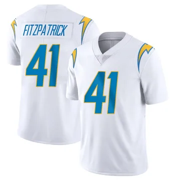 Men's Nike Los Angeles Chargers Dez Fitzpatrick White Vapor Untouchable Jersey - Limited