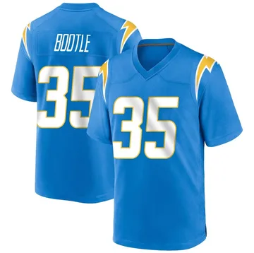 Men's Nike Los Angeles Chargers Dicaprio Bootle Blue Powder Alternate Jersey - Game