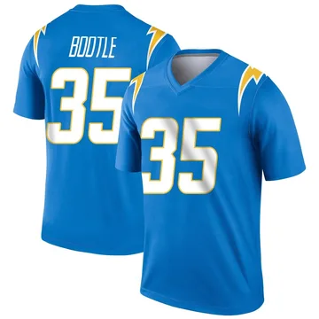 Men's Nike Los Angeles Chargers Dicaprio Bootle Blue Powder Jersey - Legend