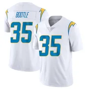 Men's Nike Los Angeles Chargers Dicaprio Bootle White Vapor Untouchable Jersey - Limited