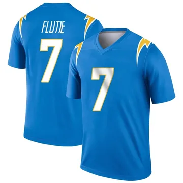 Men's Los Angeles Chargers Doug Flutie Blue Powder Jersey - Legend