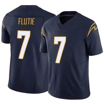 Men's Los Angeles Chargers Doug Flutie Navy Vapor F.U.S.E. Jersey - Limited