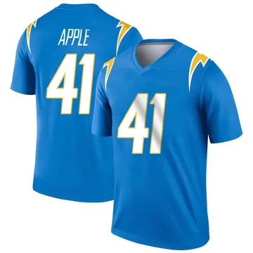 Men's Nike Los Angeles Chargers Eli Apple Blue Powder Jersey - Legend